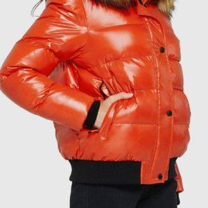 OROLAY NTW Thickened Winter Shiny Puffer Jacket Size L